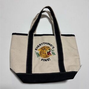 Nooworks - Everything’s Fine Tiger Mini Tote